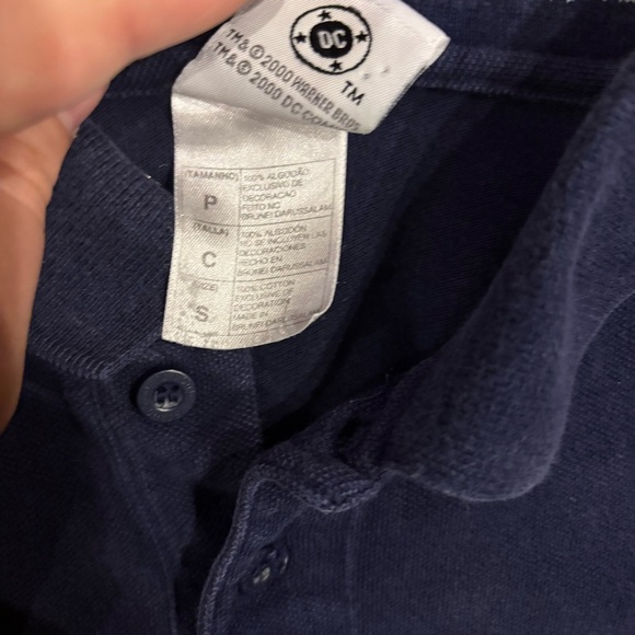 Vintage 2000 Superman Polo Shirt Warner Bros Studio Store | Smal - Picture 5 of 6